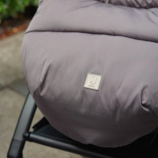 Stroller/Pushchair Footmuff - Puffed Grey