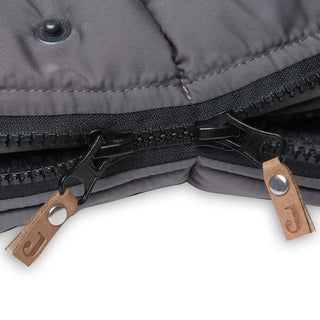 Stroller/Pushchair Footmuff - Puffed Grey