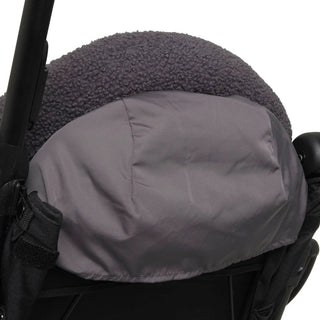 Stroller/Pushchair Footmuff - Puffed Grey