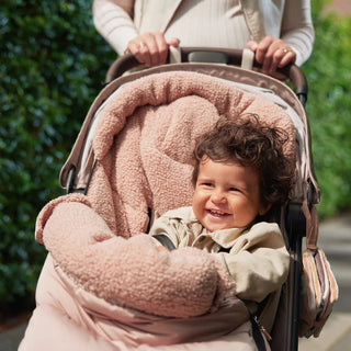 Stroller/Pushchair Footmuff - Puffed Biscuit