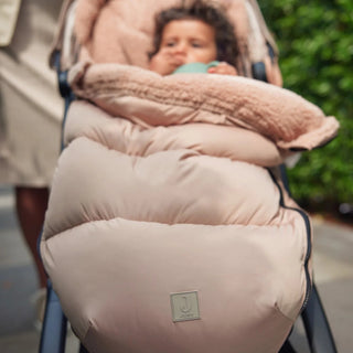Stroller/Pushchair Footmuff - Puffed Biscuit