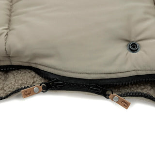 Stroller/Pushchair Footmuff - Puffed Olive green