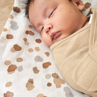 Swaddle Wrap - Sand (0-3 months)