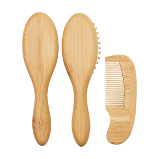 Bamboo Baby Hairdressing Set - Natural