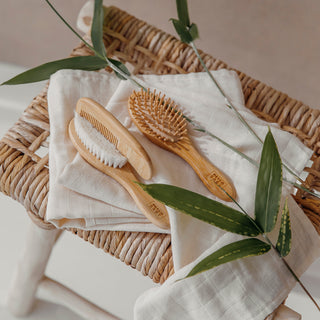 Bamboo Baby Hairdressing Set - Natural