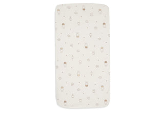 Cot Bed Fitted Sheet | 140 x 70 cm - Miffy Family Farm