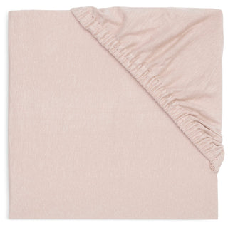 Jollein Cot Bed Fitted Sheet | 140 x 70 cm - Wild Rose