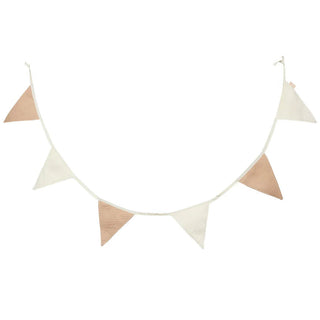 Cotton Bunting | Biscuit / Ivory