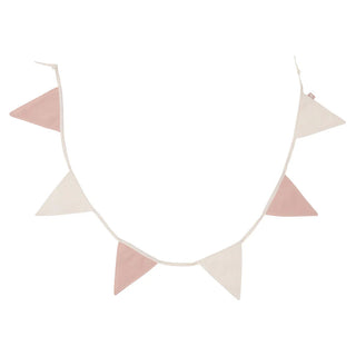 Cotton Bunting | Wild Rose / Ivory