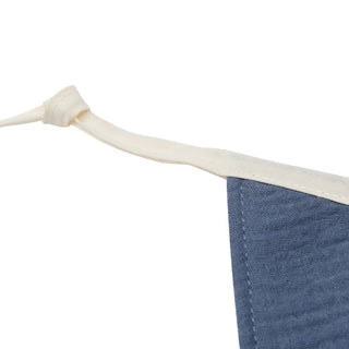 Cotton Bunting | Jeans Blue / Olive Green
