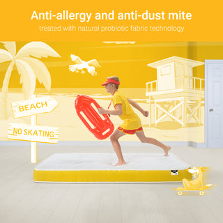 Jay-Be Simply Kids Anti-Allergy Pocket Sprung Mattress - Single - Mokee