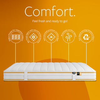 Jay-Be® Bio Fresh Pocket Sprung Mattress - Single - Mokee