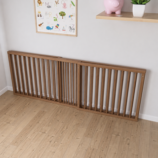 Mokee Foldable Playpen - Walnut