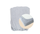 Cot Bed Fitted Sheet | 120x60 | Melange Grey