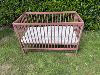 Mini Cot Bed - Dusty Rose (120x60) Solid beechwood