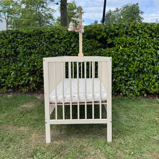 Mini Cot Bed - Cashmere (120x60) Solid beechwood