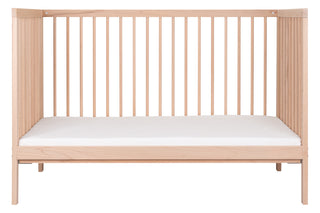 8 Piece Nursery Furniture Set with Natural Mattress - White Beech (120x60) - Mokee