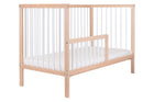Mini Cot Bed (120x60) Toddler Safety Rail Conversion Kit - White Beech