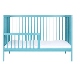 Mini Cot Bed (120x60) Toddler Safety Rail Conversion Kit - Ocean Teal
