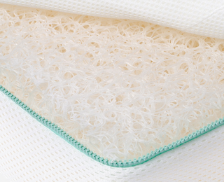 Midi Cot Bed With Luxury Breathable Air Mattress - White Beech - Mokee