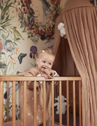 Jollein Nursery Canopy 245cm - Biscuit - Mokee