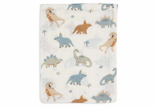 Jollein Washcloth Muslin 15x20cm - Roarsome - 3 pack - Mokee