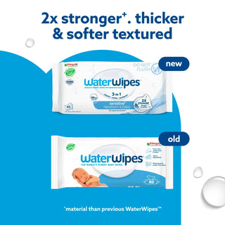WaterWipes Sensitive Newborn & Baby Wipes 1 Pack 60 Count - Mokee
