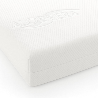 Mini Cot Bed With Aloe Vera Mattress - Stone Teal (120x60) - Mokee