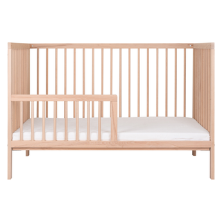 Mini Cot Bed (120x60) Toddler Safety Rail Conversion Kit - Beech - Mokee