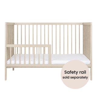 Mini Cot Bed - Cashmere (120x60) Solid beechwood
