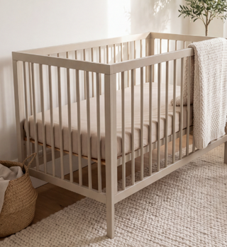 Mini Cot Bed with Drawer -  Cashmere (120x60)
