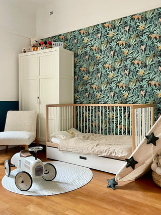 Midi Cot Bed With Mattress - Essential Drawer Bundle 5 in 1 - White Beech - Mokee