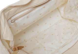 Linen-Look Twill Changing Bag