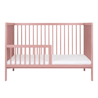Mini Cot Bed with Drawer -  Dusty Rose (120x60)