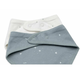 Bandana Bibs 2 Pack - Twinkling Sea Green
