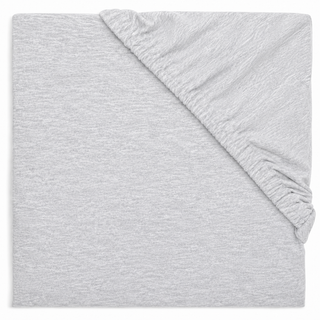 Cot Bed Fitted Sheet | 120x60 | Melange Grey