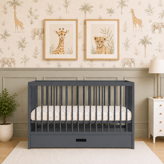 Cot Bed Drawer (120 x 60) - Stone Blue