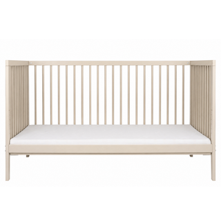 Midi Cot Bed With Natural Mattress - Cashmere (140x70) - Mokee