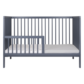 Mini Cot Bed (120x60) Toddler Safety Rail Conversion Kit - Stone Blue - Mokee