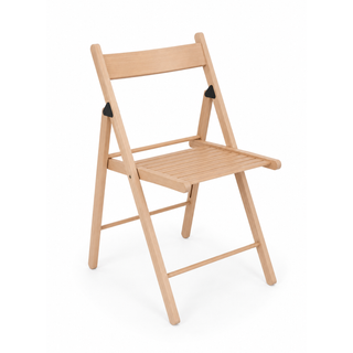 Folding Beechwood Chair - Natural Beech