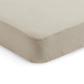 Jollein Cot Bed Fitted Sheet | 140 x 70 cm - Nougat