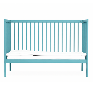 Mini Cot Bed - Ocean Teal (120x60) Solid beechwood
