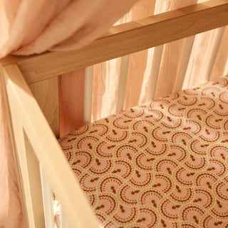 Toddler Bed Fitted Sheet | 140 x 70 cm - Soft Plumes