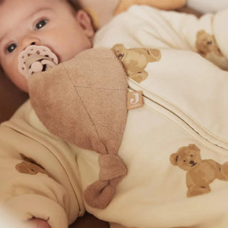 Jollein Sleeping Bag with Removable Sleeves - Teddy Bear 70cm (3-6 months)