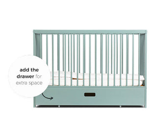 Cot Drawer (140x70) - Stone Teal - Mokee