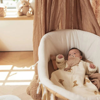 Jollein Sleeping Bag with Removable Sleeves - Teddy Bear 70cm (3-6 months)