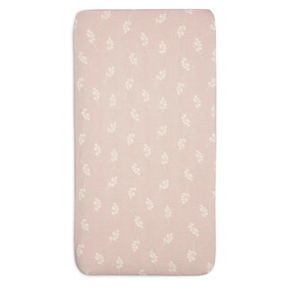 Cot Bed Fitted Sheet | 120 x 60 cm - Twig Wild Rose