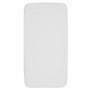 Cot Bed Fitted Sheet | 120 x 60 cm - Sea Green Twinkling