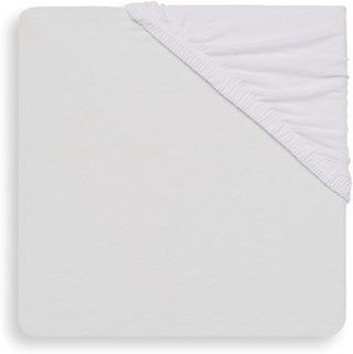 Jollein Cot Bed Fitted Sheet | 140 x 70 cm - White